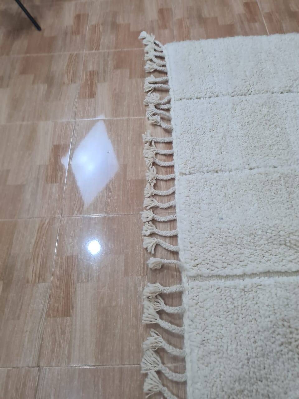 Handmade wool Berber rug 300X200 cm