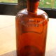 Lot of 3 apothecary bottles