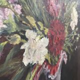 Nature morte sur toile ancienne