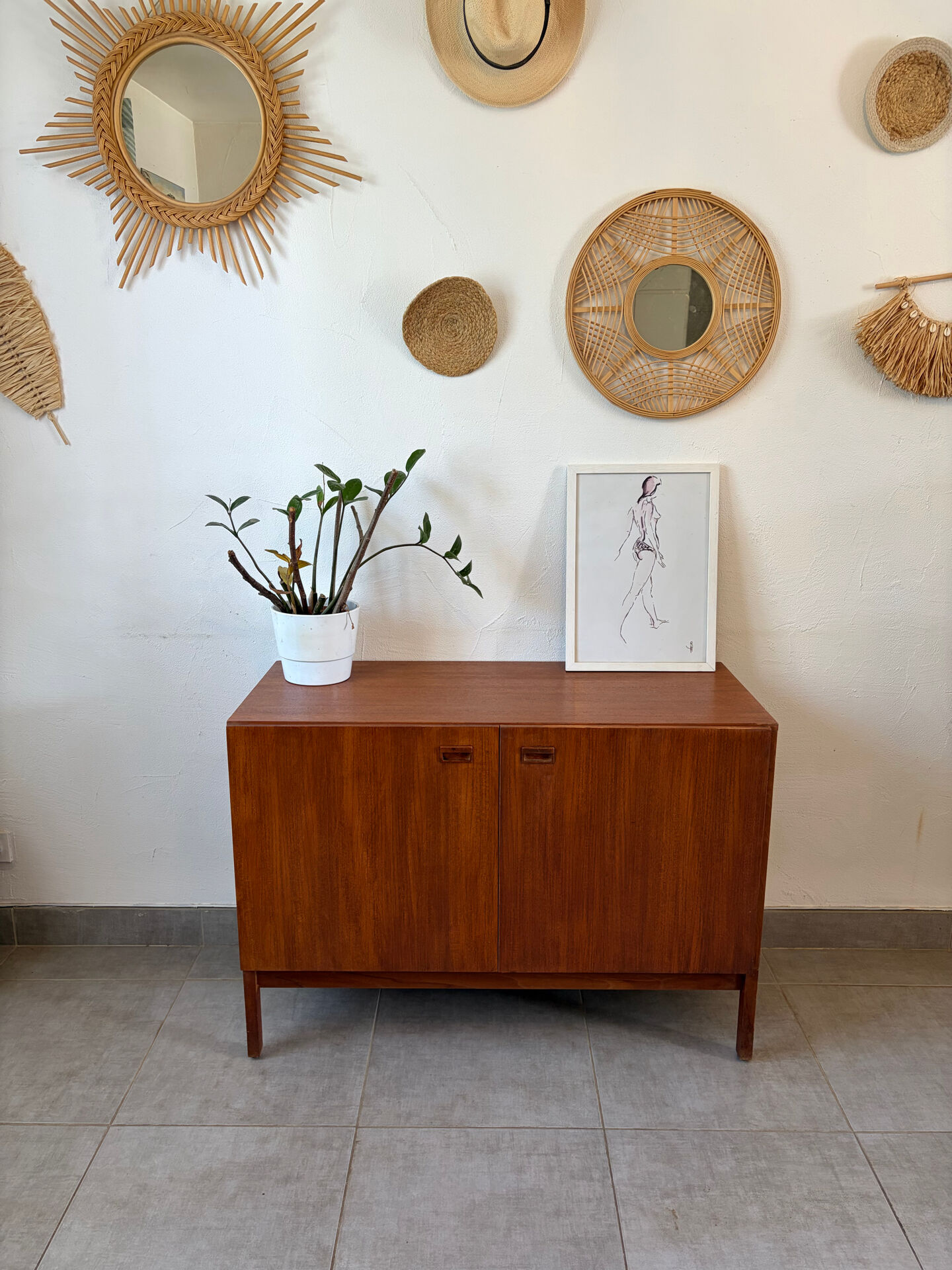 Enfilade vintage en teck
