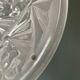 Art deco glass paste lampshade signed hubens degué