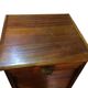 Rare workbook has curtain cosmos end mahogany XIX notary