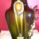 Grand Vase en Barbotine. XIX siècle.