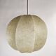 Large cocoon pendant lamp with beautiful grain from Italy 50 cm