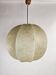 Large cocoon pendant lamp with beautiful grain from Italy 50 cm