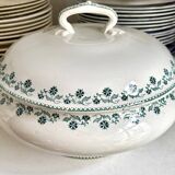 Moulin des Loups ironstone soup tureen, "Georgette" service