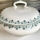 Moulin des Loups ironstone soup tureen, "Georgette" service