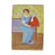 Painting portrait young woman 1930