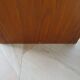 Vintage cane rattan desk with a large top and 5 drawers - 1960s/70s.