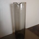 Pitcher / Vase in smoked blown glass - 1960s/1970s