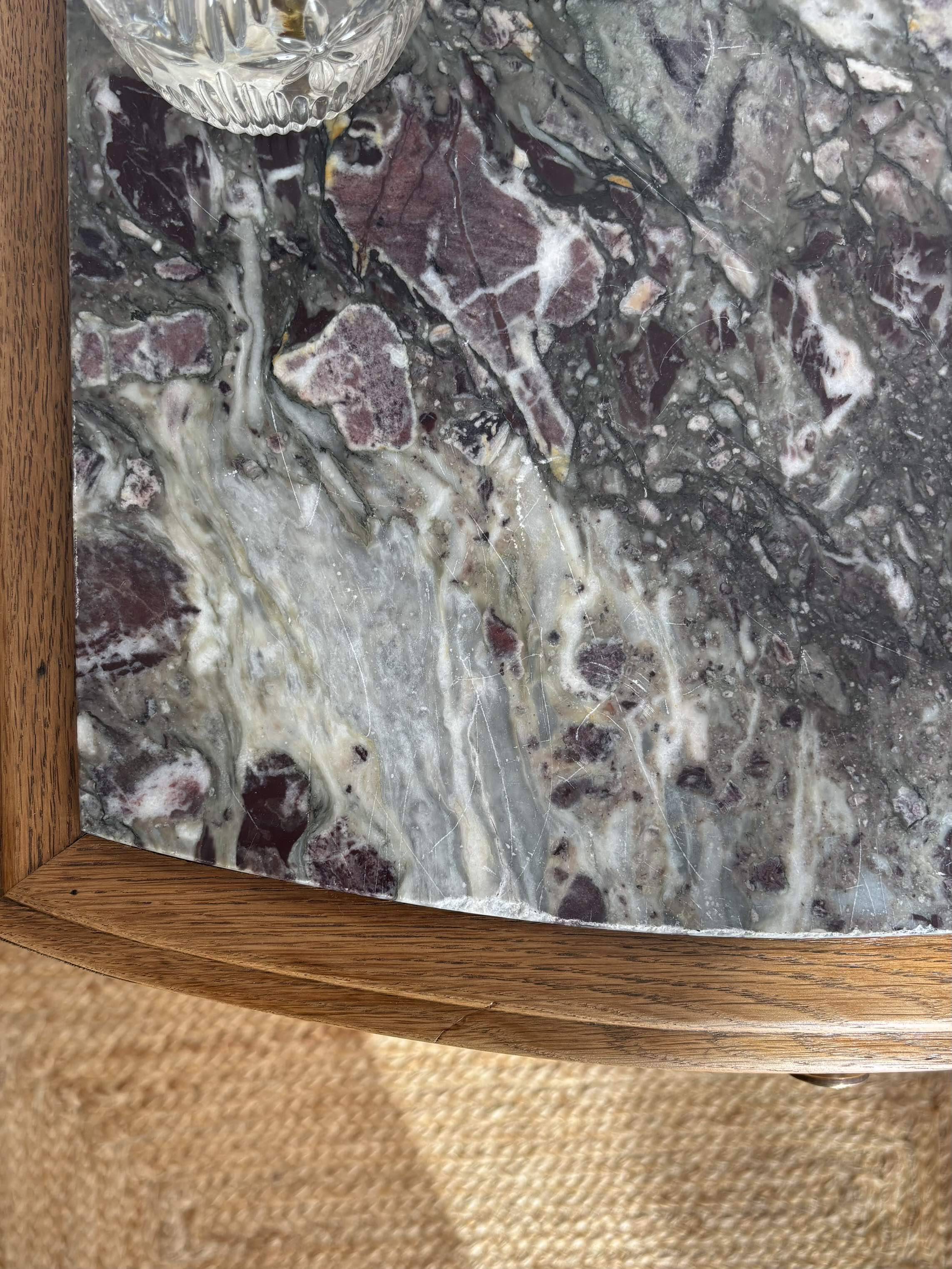 Restored Art Deco bedside table or accent furniture