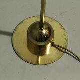 Brass Floor Lamp from Massive, Belgium, 1980s