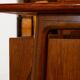 Model 75 rosewood desk by Gunni Omann for Omann Jun Møbelfabrik