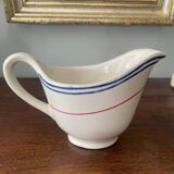 Lunéville K & G "primevere" hand-painted gravy boat