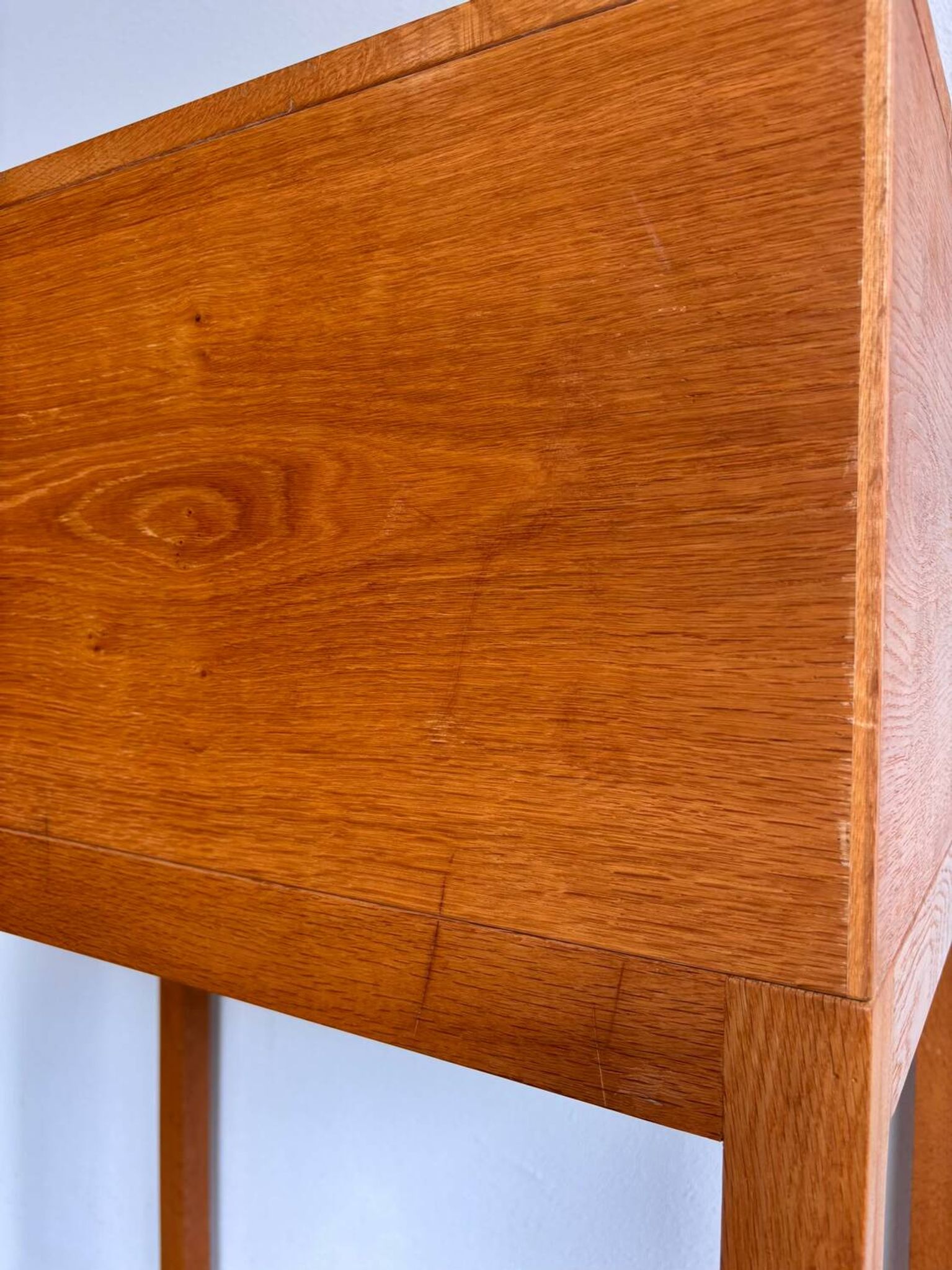 Vintage lectern desk oak