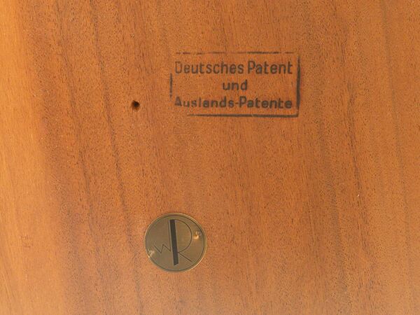 Table basse réglable en hauteur par Wilhelm Renz (années 1960)