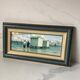 Oil on cardboard from Cartahu Bathing cabins