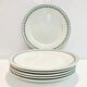 6 plates Sarreguemines Nobilis decoration crown