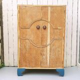 English wardrobe boarding art deco