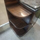Table De Nuit En ebene de macassar