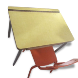 Schoolboy formica desk and Chair