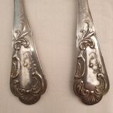 15 spoons & 4 silver metal forks