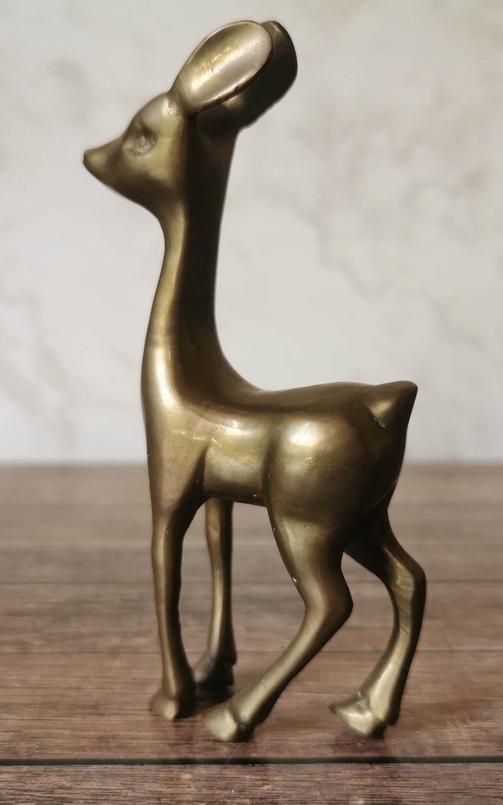 Brass fawn