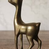 Brass fawn