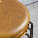 Set of 3, Early Tripod Dot Stool Arne Jacobsen by Fritz Hansen, 1960s