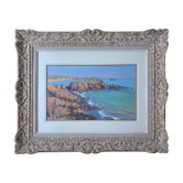 Tableau marine Bretagne Bord de mer avec cadre Montparnasse