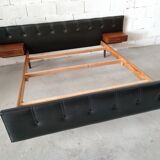 Lit scandinave en palissandre