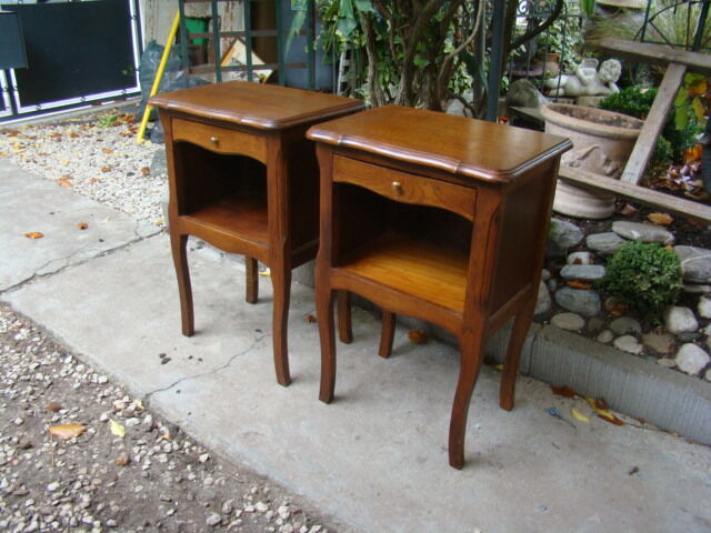 Vintage bedside pair