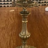 Old bronze candle holder