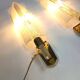Pair of large wall lamps by Andre Arbus & Veronese, 1950s