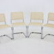 Marcel Breuer "Cesca" chairs, Italy, 1970
