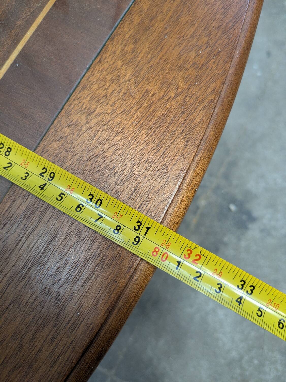 Wood and glass coffee table