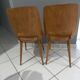 Pair of chairs Bistrot Baumann Mondor 1968