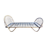 Bed basket rattan bench