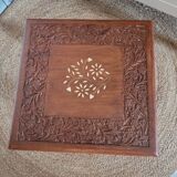 Table d'appoint marqueterie de nacre