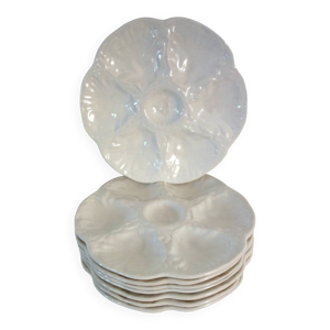 8 assiettes à huitres