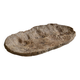 Couasse provençale plat géant en écorce de chêne liège 72 / 37 cm