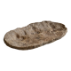 Couasse provençale plat géant en écorce de chêne liège 72 / 37 cm