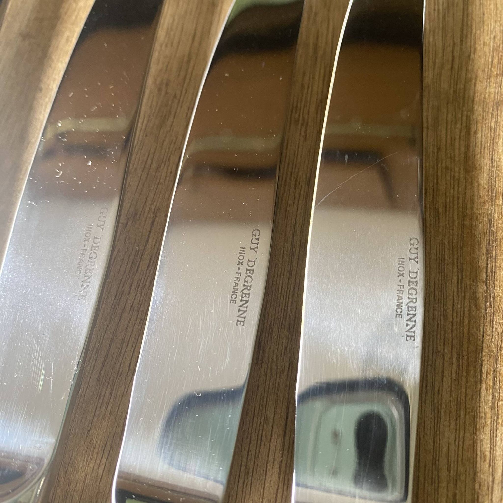 Stainless steel knives Guy Degrenne