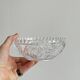 Antique glass fruit bowl