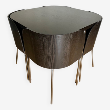 Ensemble IKEA Fusion Table et 4 chaises