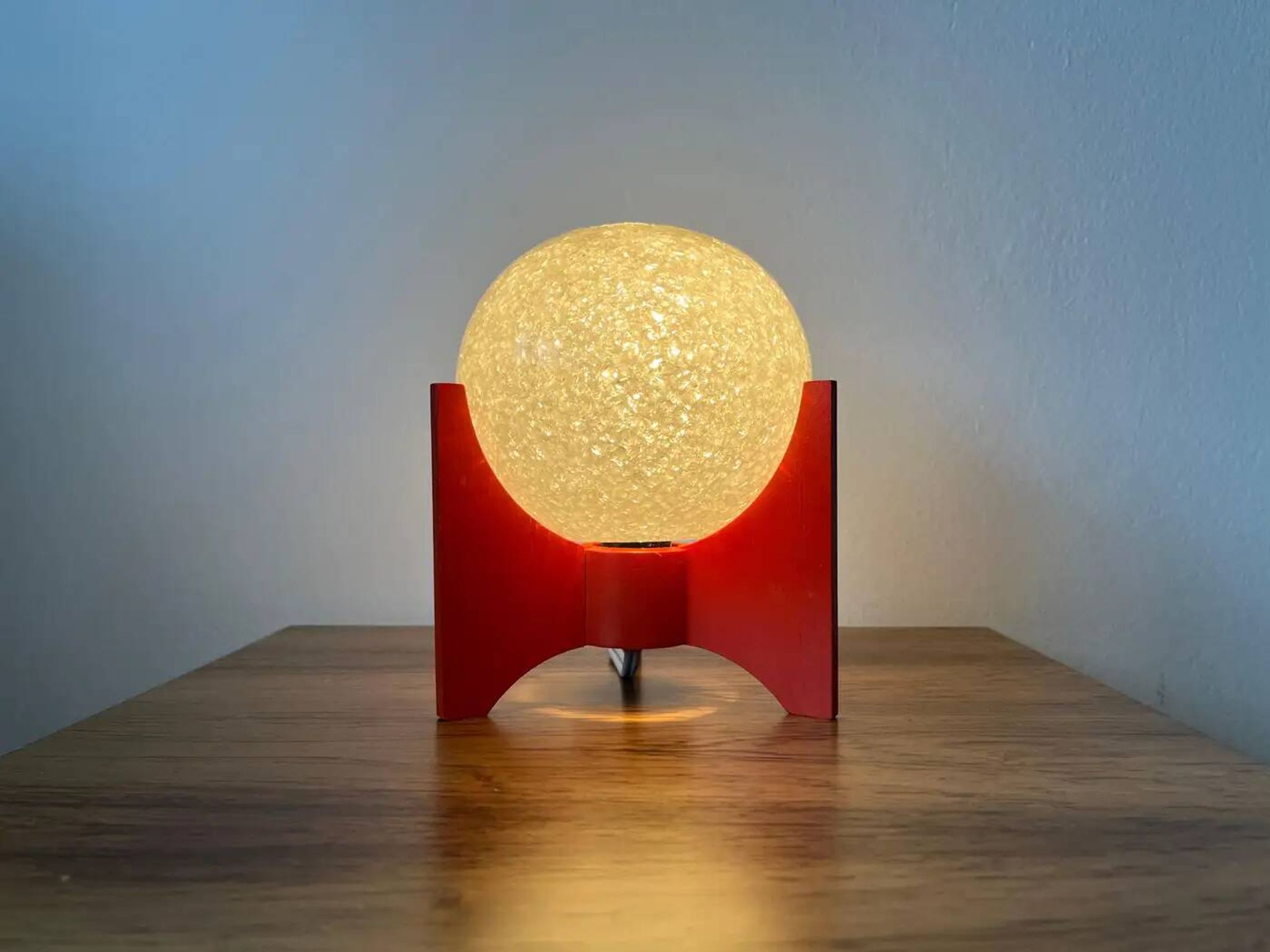 Pair of Space Age table lamps Rocket by Pokrok Zilina, 1970s