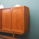 Teak highboard, Danish design, 1960s, production: Denmark