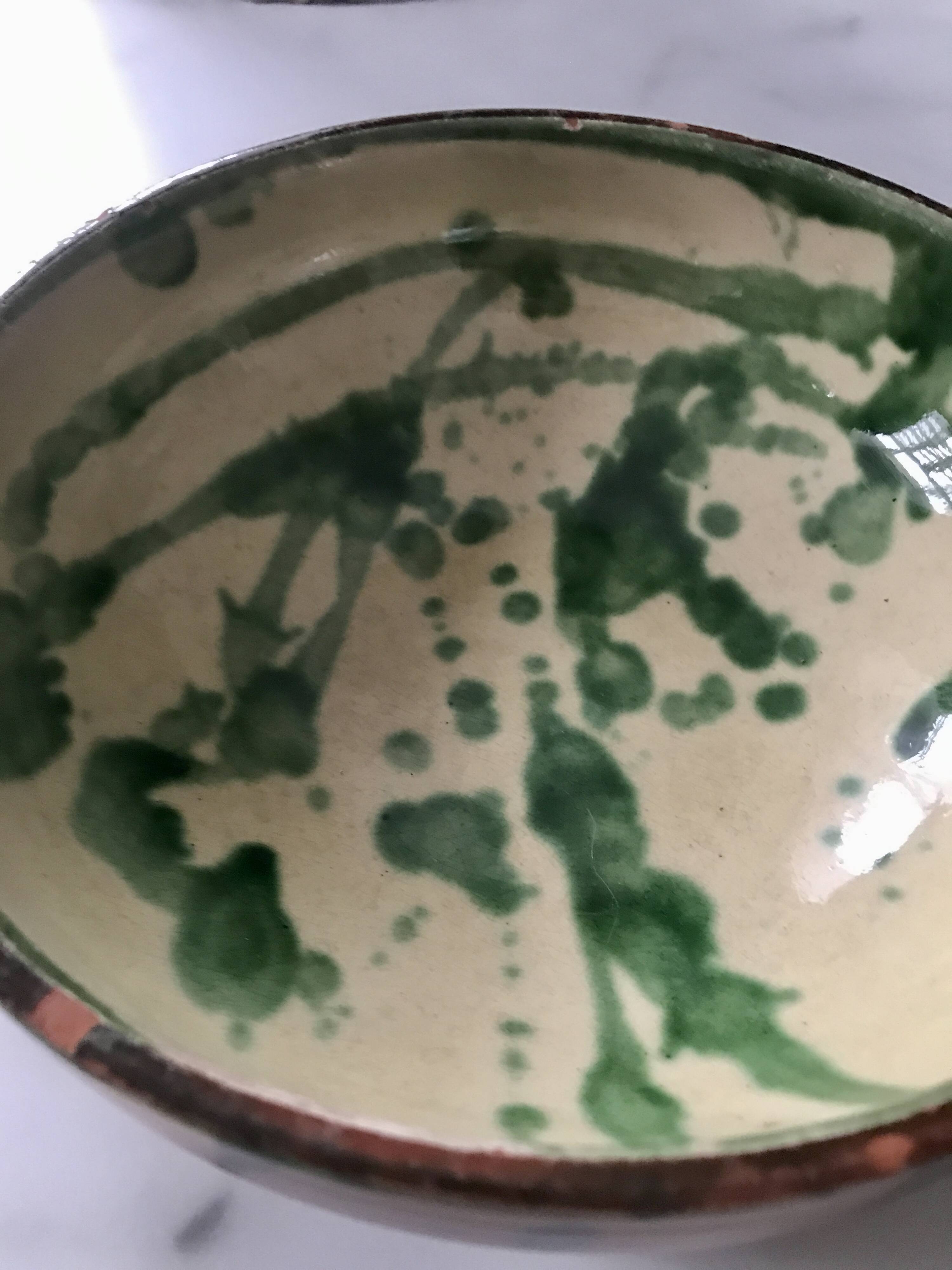 Terracotta salad bowl