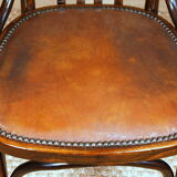 Baumann 1939 ca faux leather Office armchair