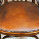 Fauteuil bureau Baumann 1939 ca simili cuir